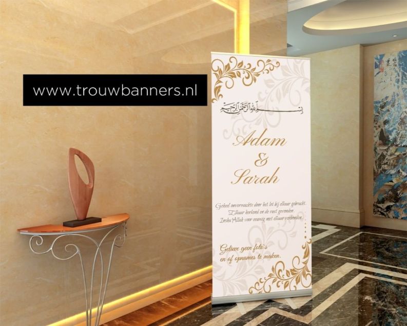 Welkomstbord Welkomstbord