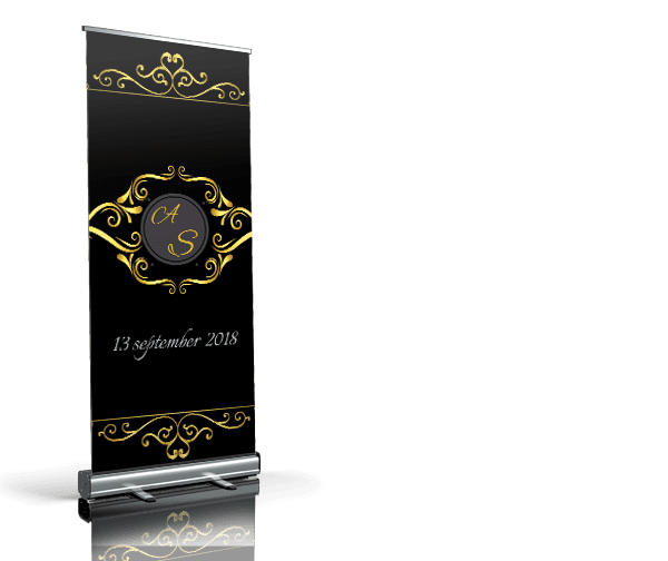 Welkomstbord - Golden miracle welkomstbord