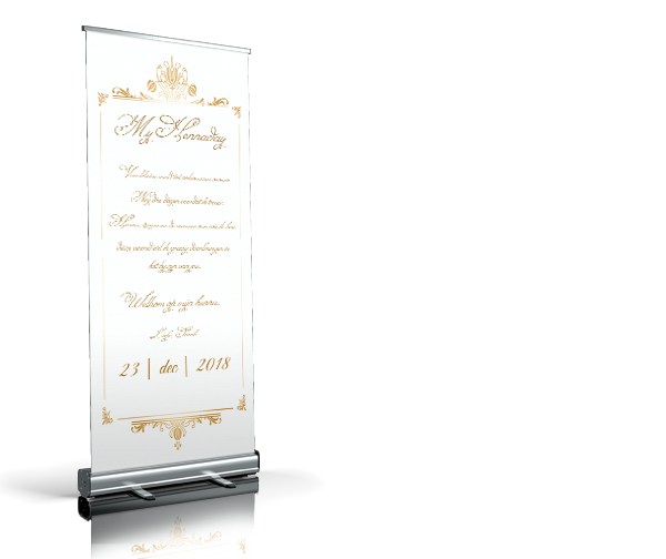 Welkomstbord - Moroccan Henna Banner welkomstbord