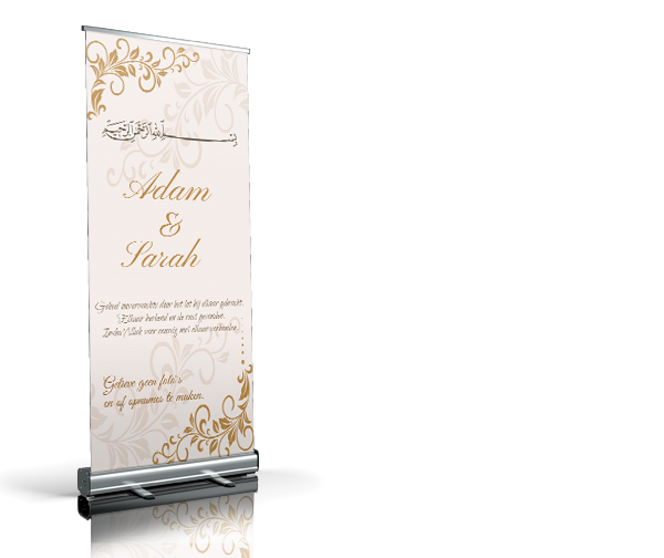 Welkomstbord - Islamic Welkomst Banner welkomstbord