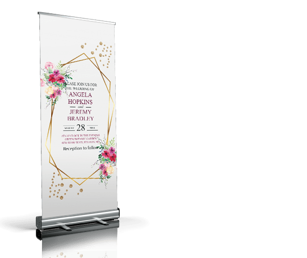 Welkomstbord - Monarda welkomstbord