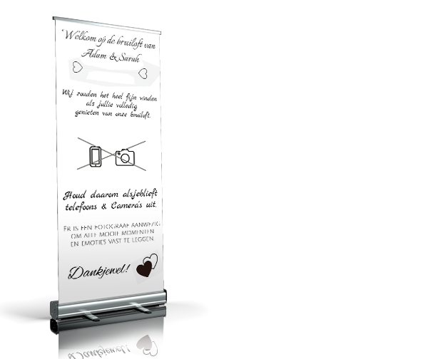 Welkomstbord - No-Pictures Banner! welkomstbord