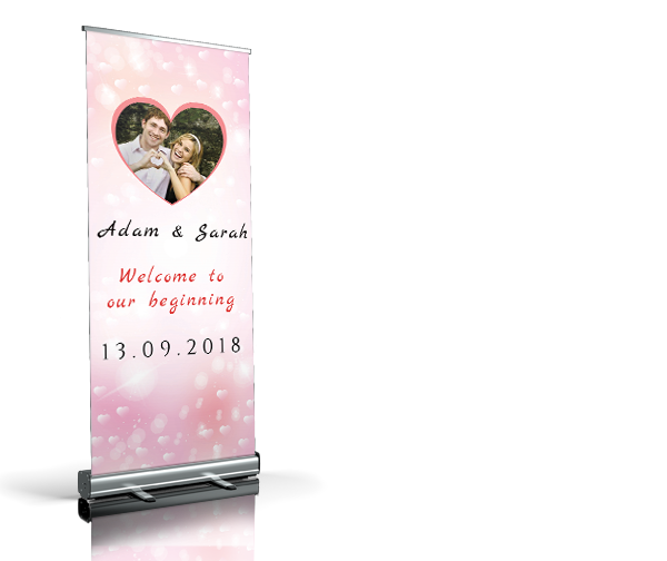 Welkomstbord - Pinky – Eigen foto