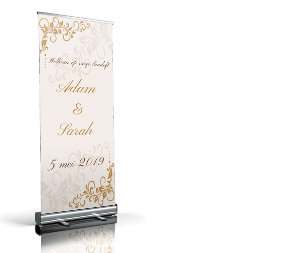 Welkomstbord - Chique Flower welkomstbord