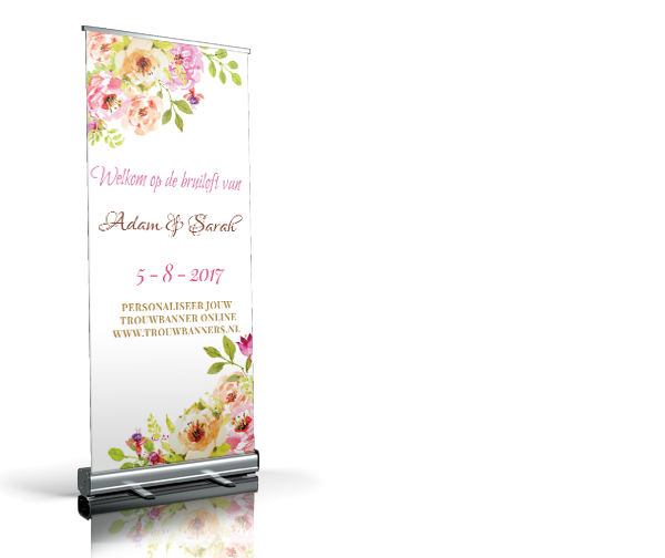 Welkomstbord - Acacia welkomstbord