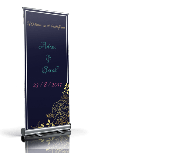 Welkomstbord - Basiel welkomstbord