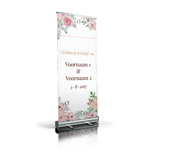 Welkomstbord - Dahlia welkomstbord