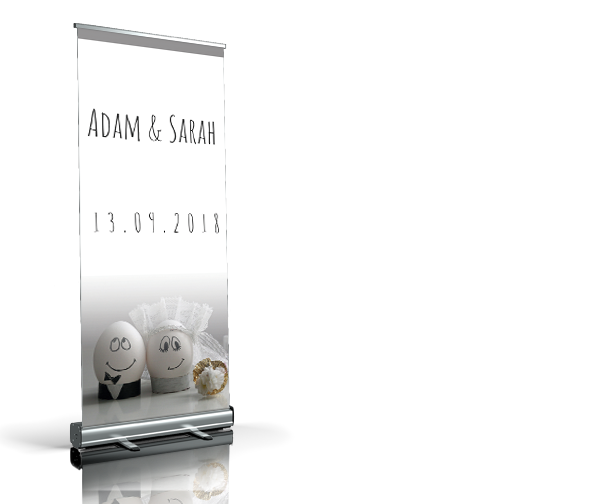 Welkomstbord - 2 egss welkomstbord