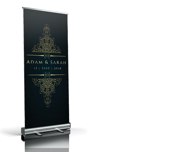 Welkomstbord - Luxury Gold welkomstbord