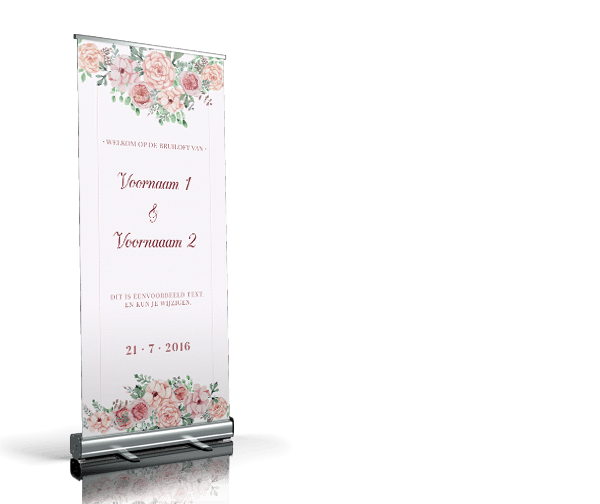 Welkomstbord - Hortensia welkomstbord