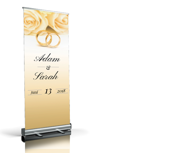 Welkomstbord - Ring above welkomstbord