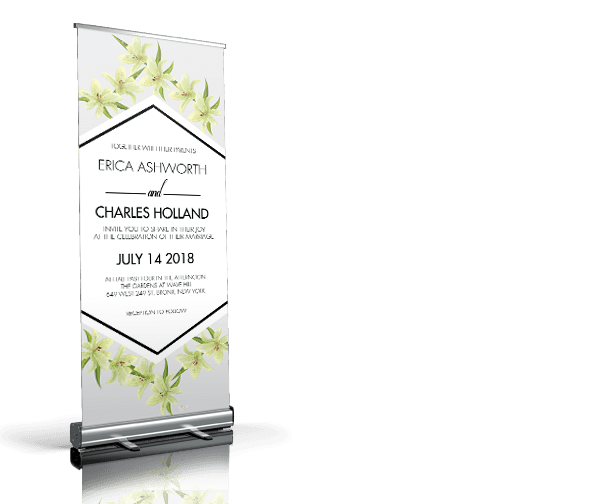 Welkomstbord - Margriet welkomstbord