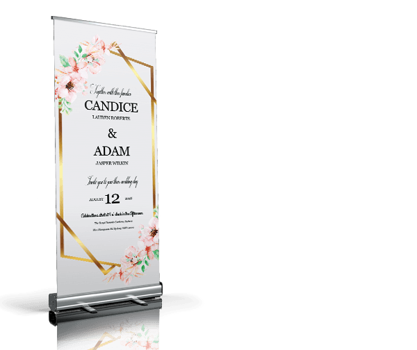 Welkomstbord - hedera welkomstbord