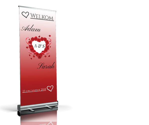 Welkomstbord - Middleheart welkomstbord