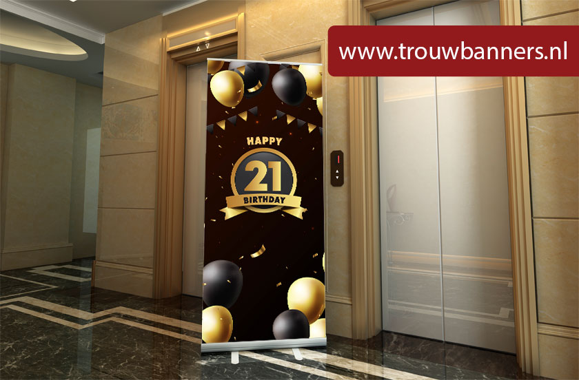 Welkomstbord verjaardag