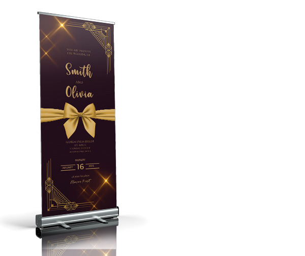 Welkomstbord - Banner Bride