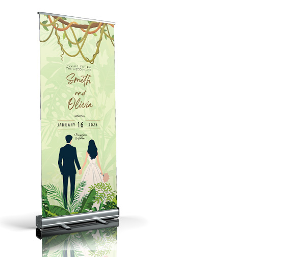 Welkomstbord - Banner Classic