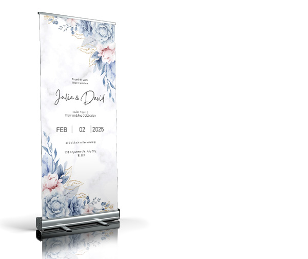 Welkomstbord - Board Romance